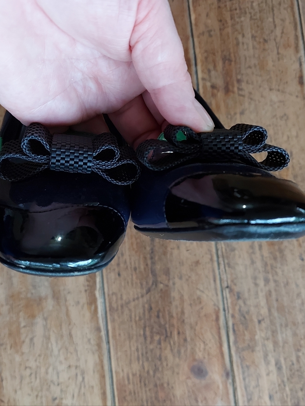 Bottega Veneta multicolored patent leather shoes with a bow block heel size 39 - Picture 10 of 14